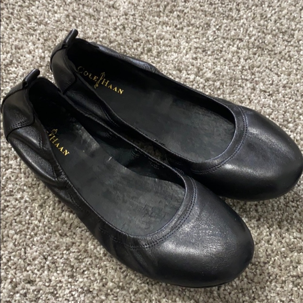 Black Cole Haan flats